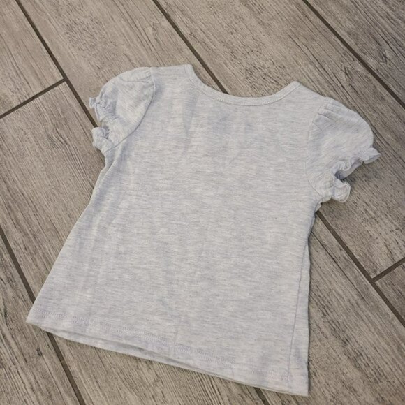 🏷 3/$15 or 5/$20 Disney Star Wars Baby Yoda toddler girl shirt grey size 3T - Picture 4 of 6